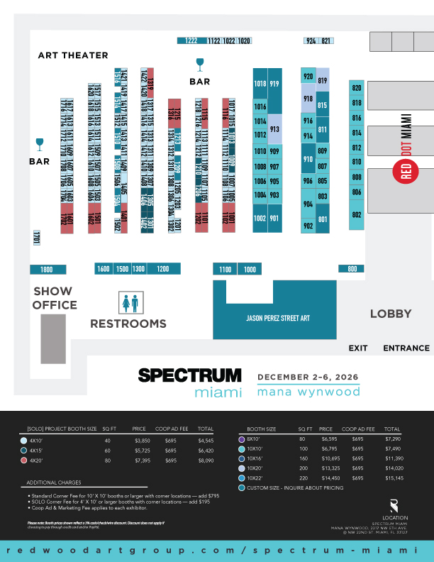 Spectrum Miami 2026 Floor Plan